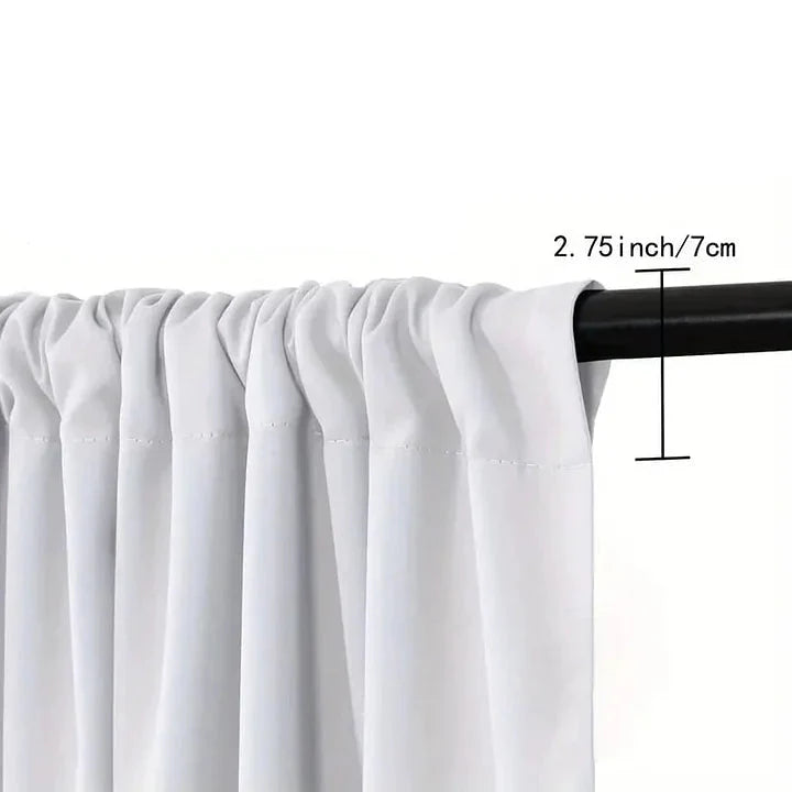 FrostLinen - Cortinas con Motivos Navideños