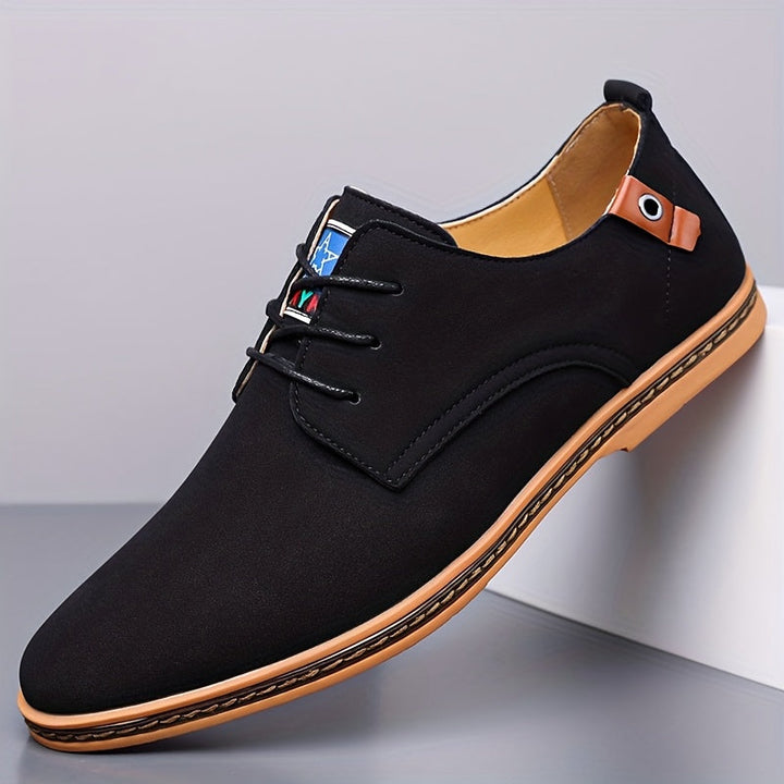 Muoja - Zapatos Con Cordones De Piel Sintética