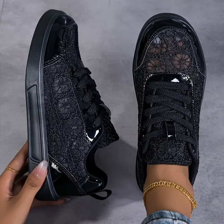 Alessa - Zapatillas Deportivas Elegantes De Encaje