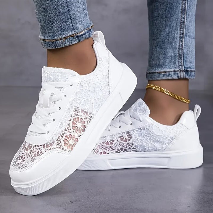 Alessa - Zapatillas Deportivas Elegantes De Encaje