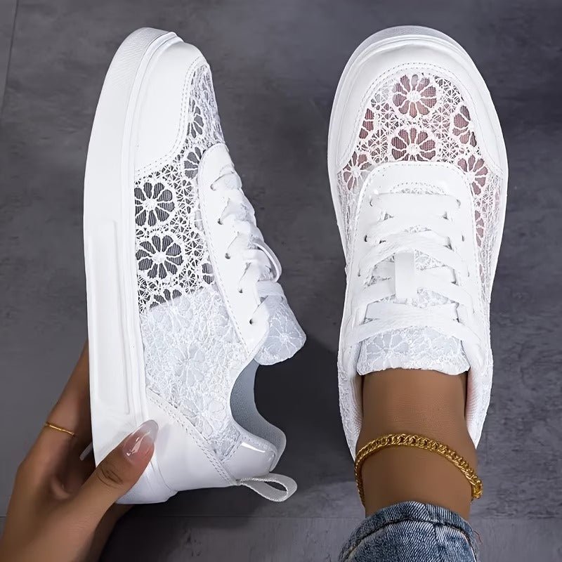 Alessa - Zapatillas Deportivas Elegantes De Encaje