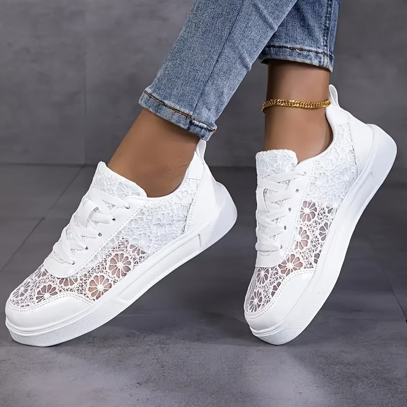 Alessa - Zapatillas Deportivas Elegantes De Encaje