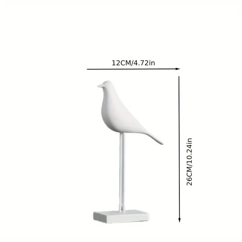 PerchForm - Esculturas Decorativas Minimalistas De Pájaros Con Soporte