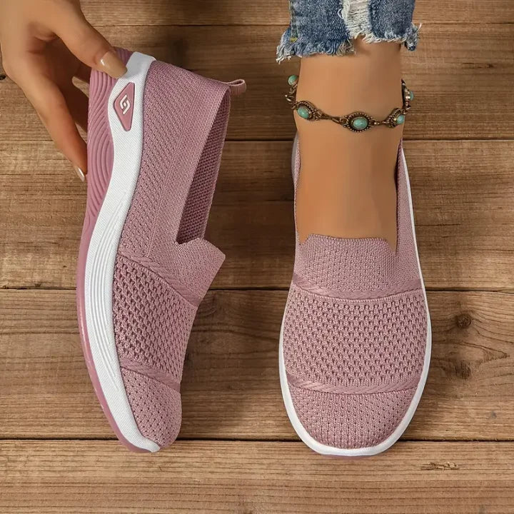Yaelith - Zapatilla Ortopédica Transpirable Sin Cordones Para Caminar
