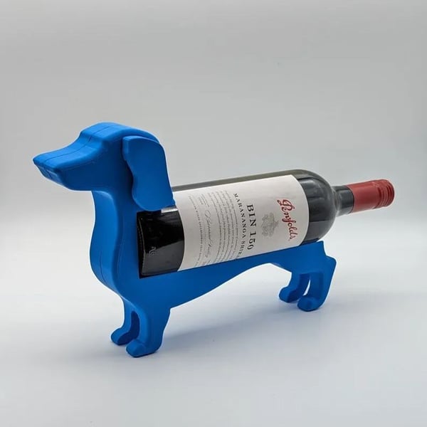 WineHound - Portabotellas De Vino Perro Salchicha