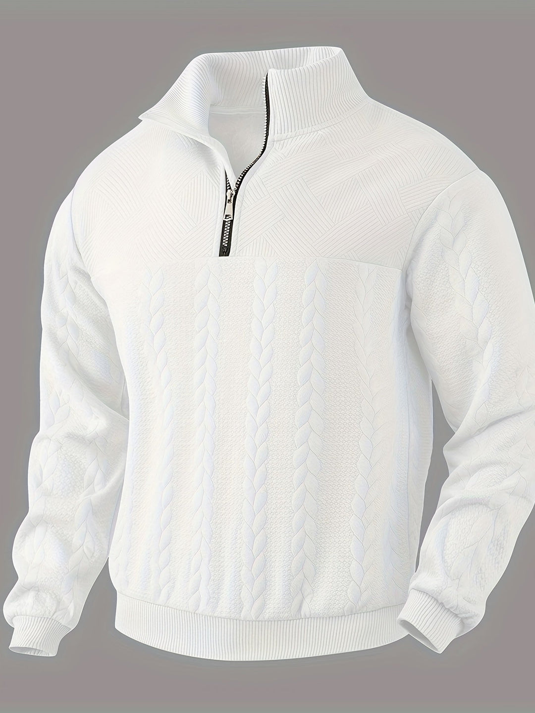 Caleb – Jersey Vintage Con Cremallera