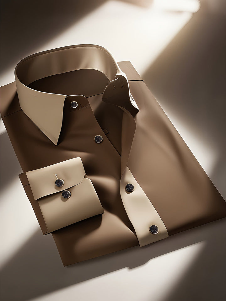 Tayib - Camisa De Manga Larga on Botones