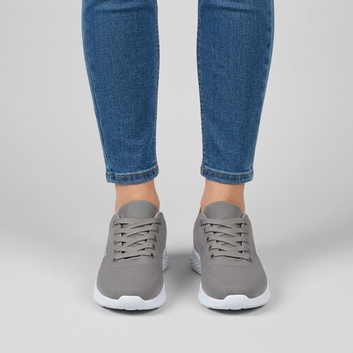 Alixia - Zapatilla Cómoda Con Cordones