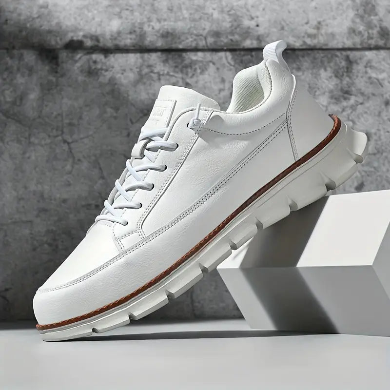 Dewey - Zapatillas De Cuero Transpirables