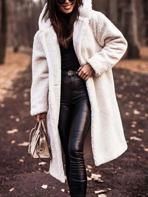Nedda - Elegante Chaqueta De Invierno Tipo Teddy