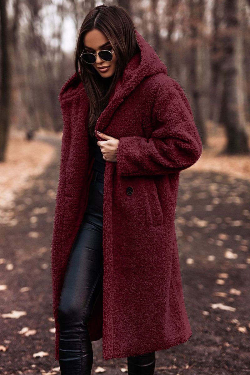 Nedda - Elegante Chaqueta De Invierno Tipo Teddy