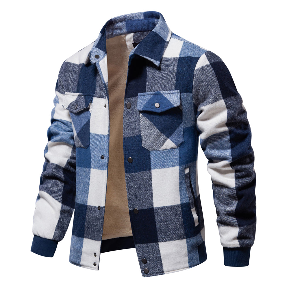 Newman - Chaqueta Con Solapa De Invierno