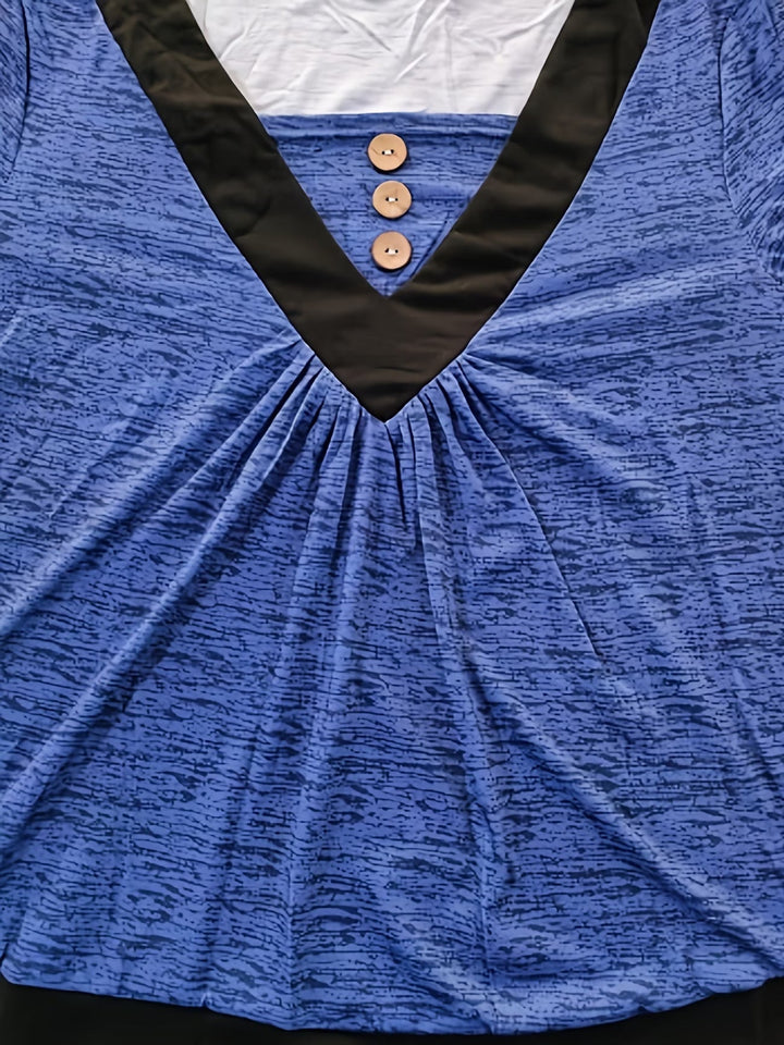 Grisel - Camiseta Acampanada Y Elegante