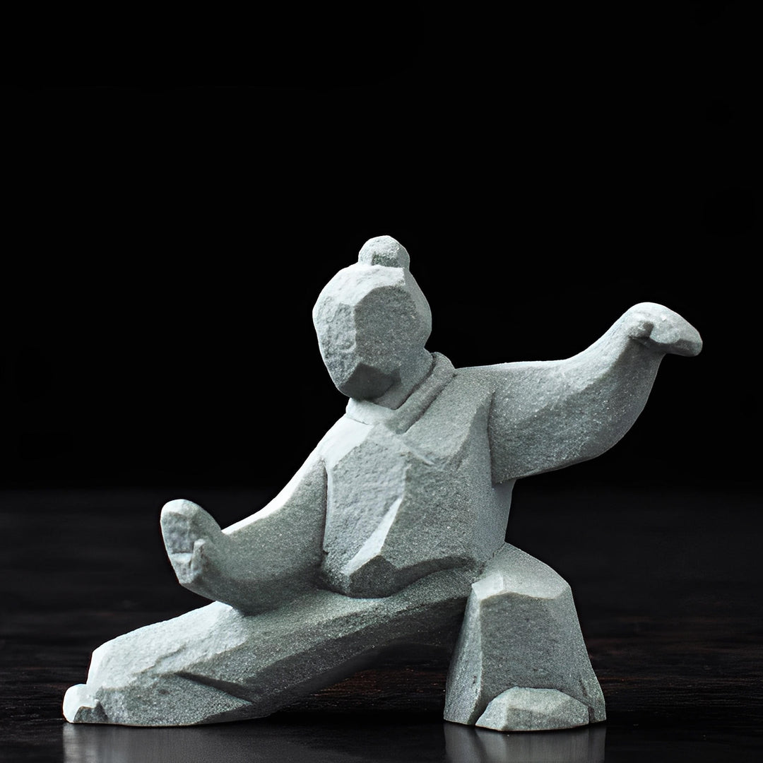 SpiritStone - Figuritas de Piedra Flujo de Wushu