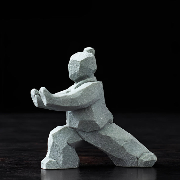 SpiritStone - Figuritas de Piedra Flujo de Wushu