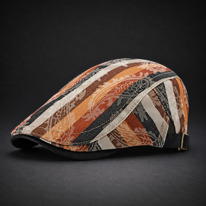Leoan - Gorra Plana Con Estampado Vintage