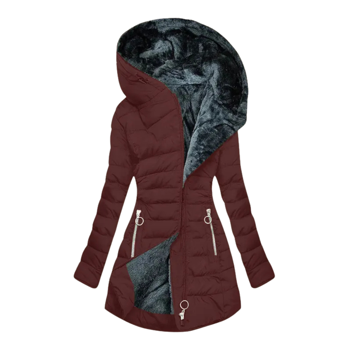 Ilariy - Abrigo Acolchado Con Capucha Para Invierno