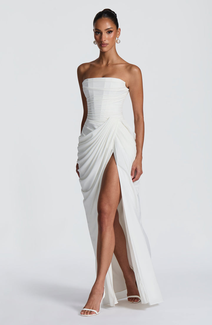 Narja - Vestido Largo Sin Tirantes