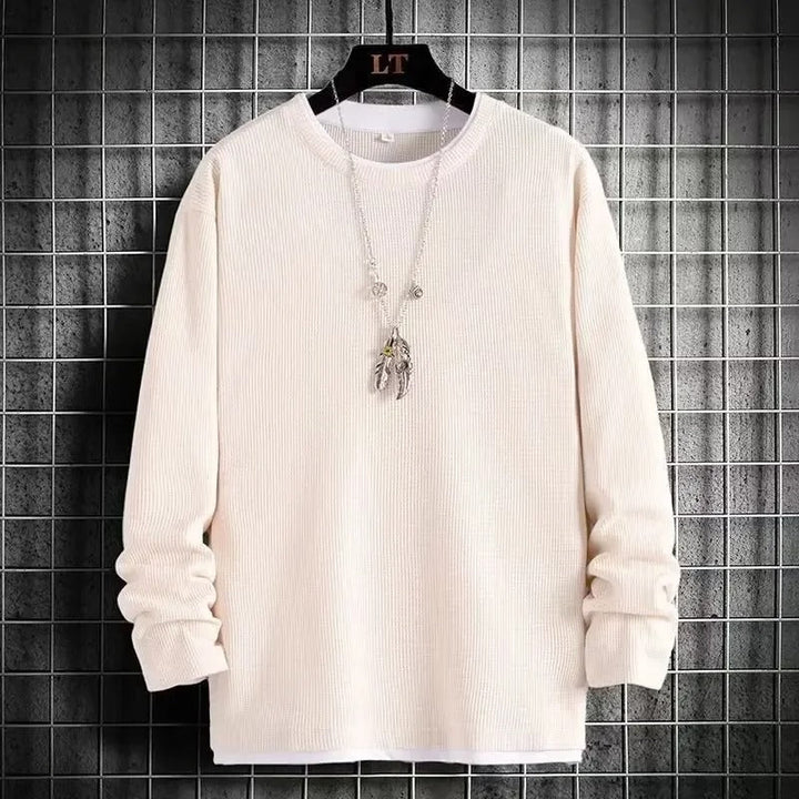Loran - Sudadera Informal Holgada de Manga Larga