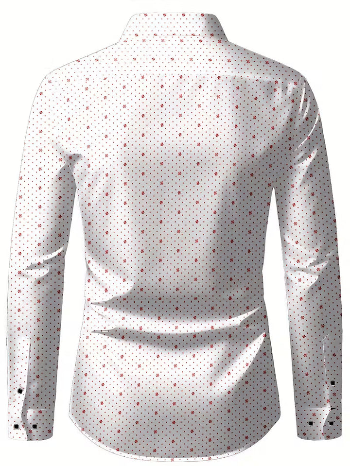 Spyros - Camisa De Manga Larga Con Botones En La Parte Delantera
