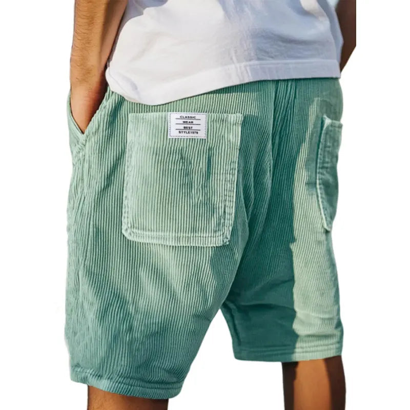 Marsel - Pantalones Cortos Elegantes De Pana
