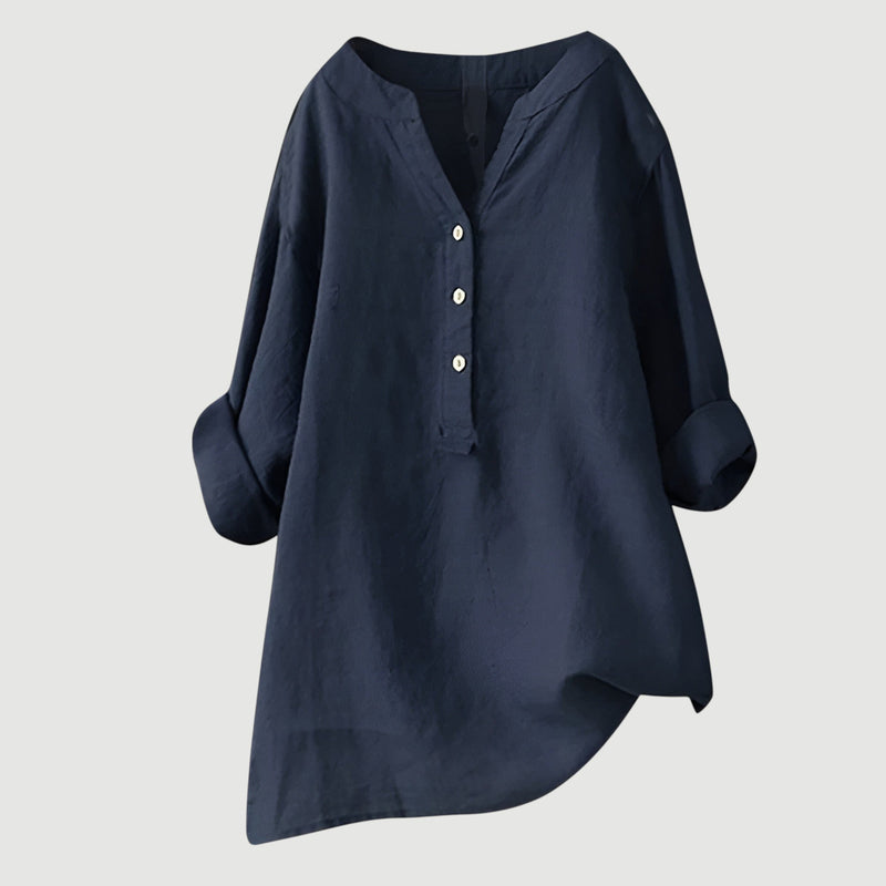 Zarina - Blusa Cómoda De Lino