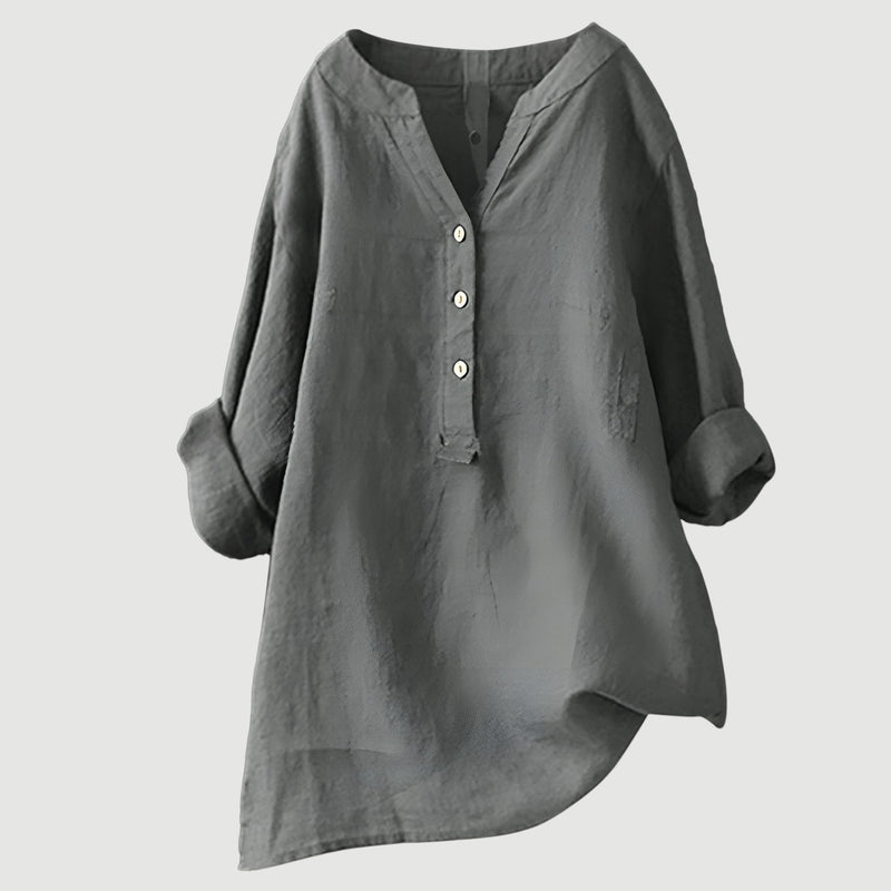 Johanne - Elegante Blusa Abotonada