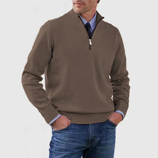 Ben - Jersey Cálido y Moderno Con Media Cremallera