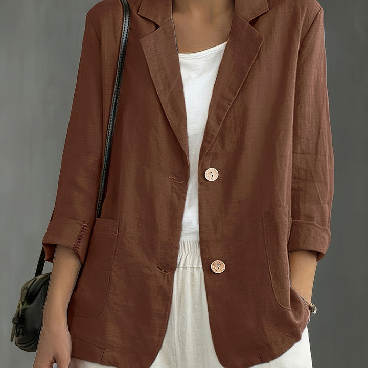 Jayde - Elegante Chaqueta De Algodón