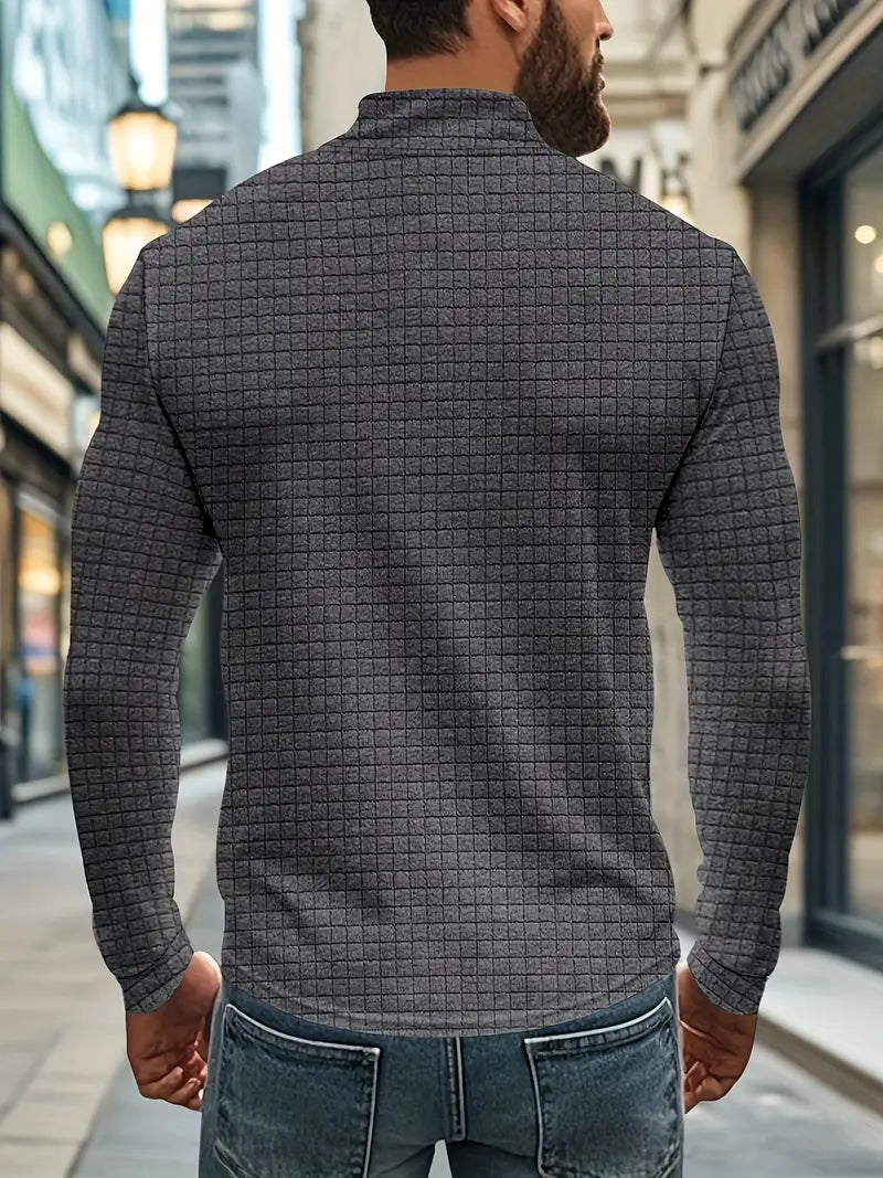Jarryd - Sudadera De Manga Larga Con Media Cremallera