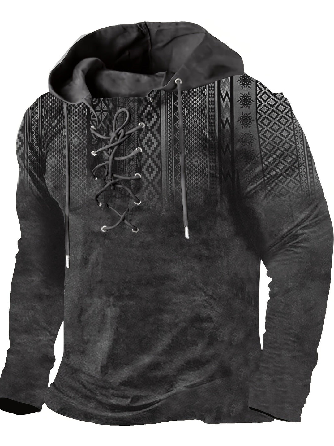 Sandeep - Sudadera con capucha informal estampada en 3D