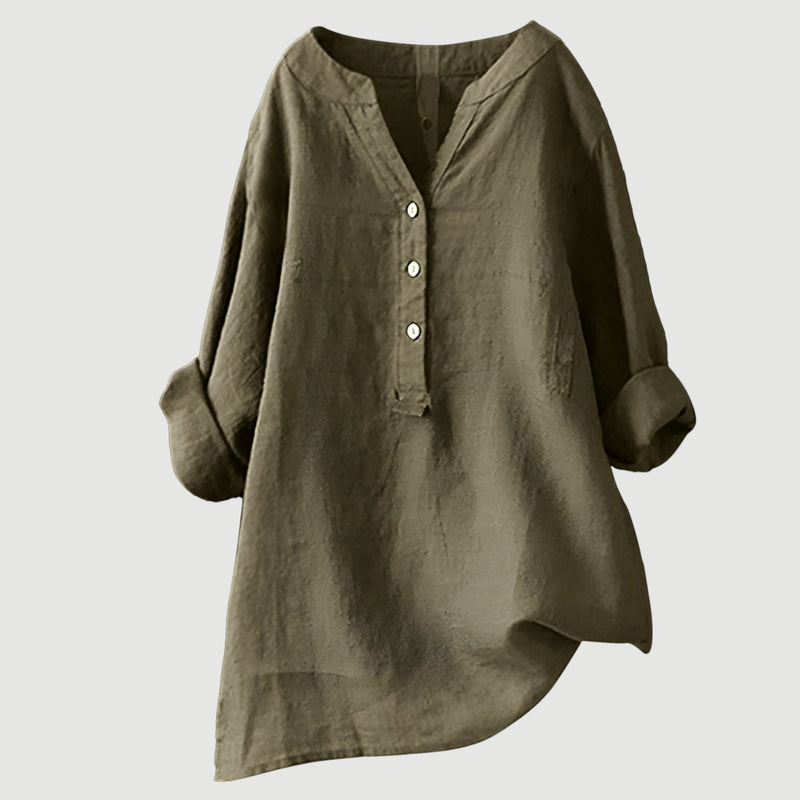 Zarina - Blusa Cómoda De Lino