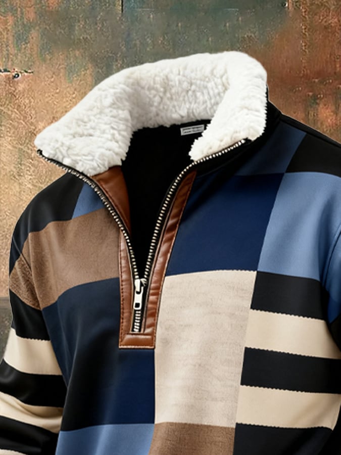 Stoinis - Sudadera Informal De Manga Larga Con Estampado En Bloques De Color