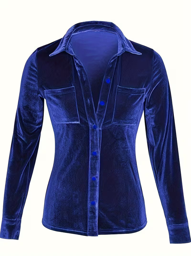 Hayden - Camisa De Manga Larga Con Bolsillos Delanteros