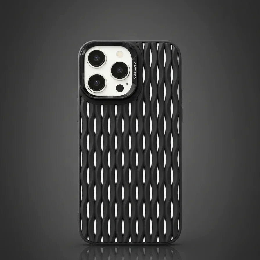GripGrove - Funda Transpirable De Malla Tejida Para iPhone