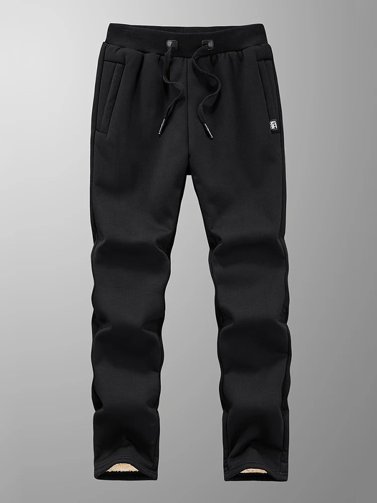 Tarik - Grueso Caliente Vellón Pantalones De Chándal