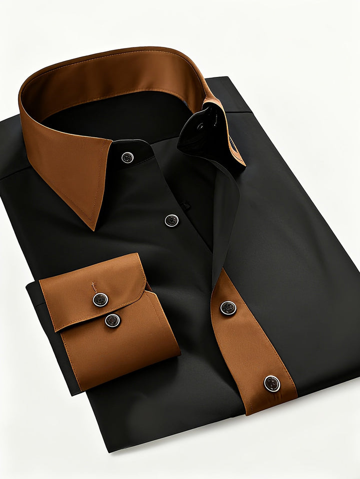 Tayib - Camisa De Manga Larga on Botones