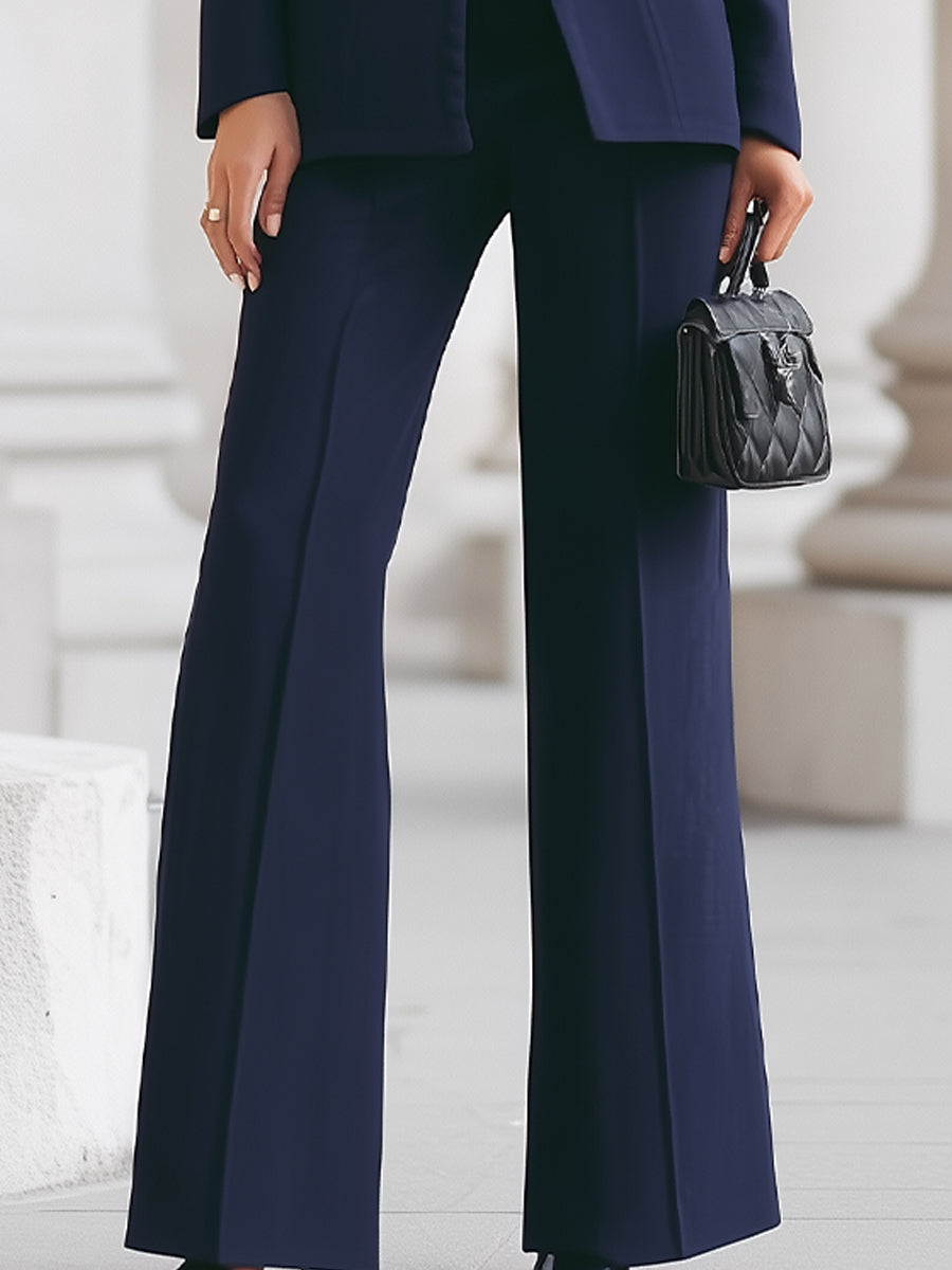 Kaelyn - Traje de Chaqueta y Pantalón con un Solo Botón