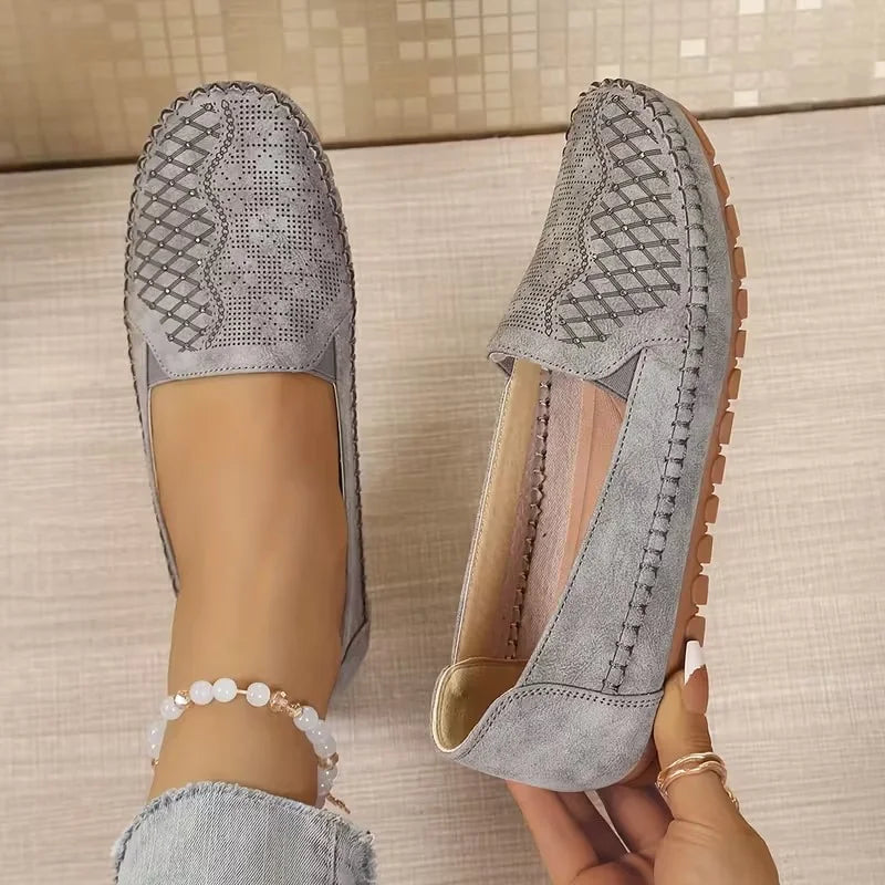 Efraya - Sandalias Planas Vintage Con Estilo