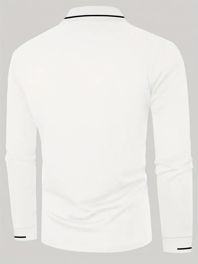 Karunaratne - Elegante Polo De Manga Larga