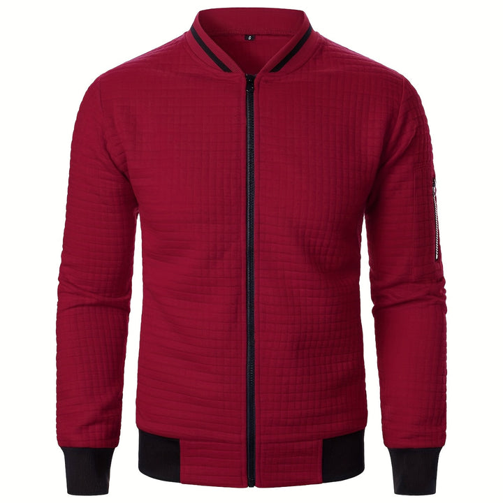 Benjie - Chaqueta Tipo Cárdigan Con Cuello Alto Y Cremallera