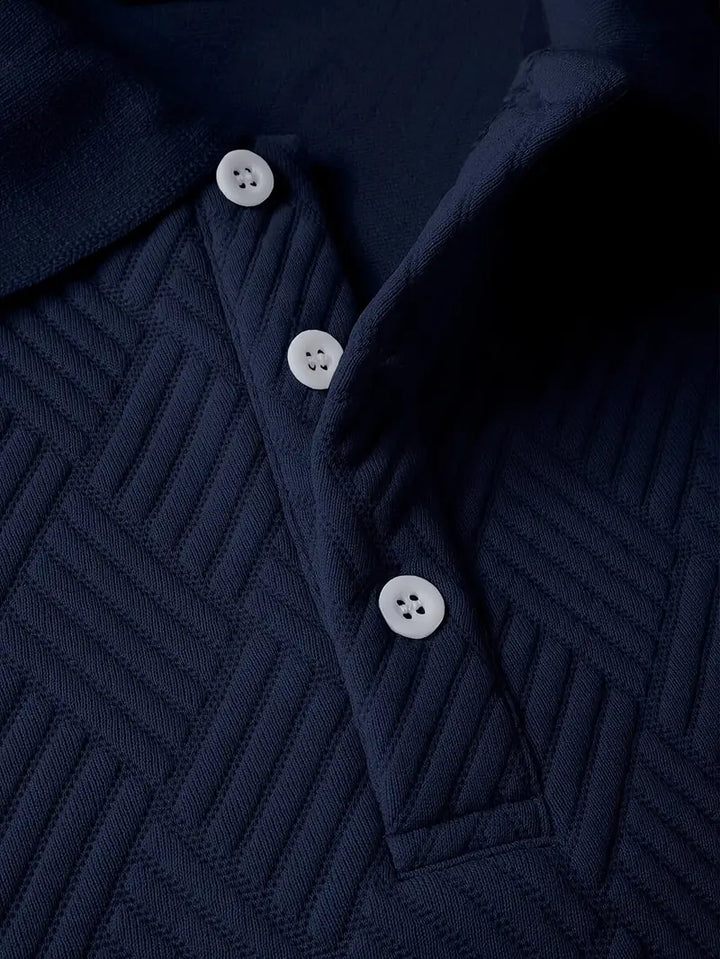 Kenric - Camisa Informal Con Botones y Textura