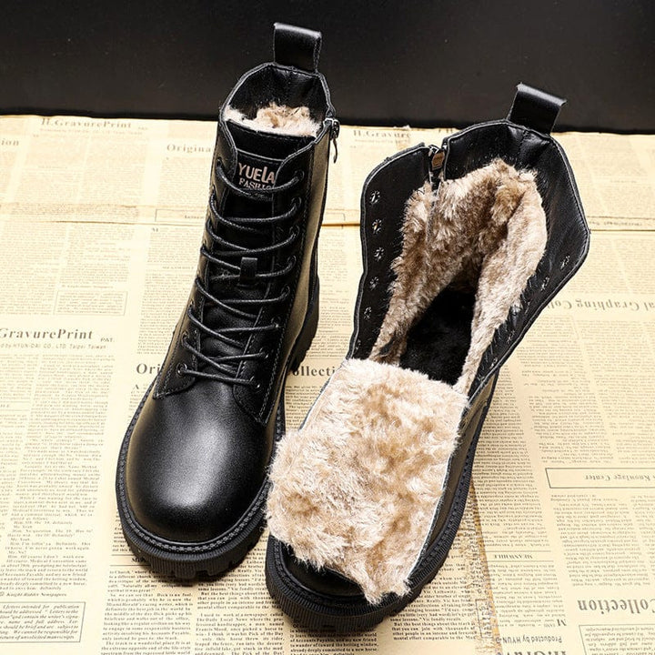 Nikolaus - Botas De Invierno De Piel