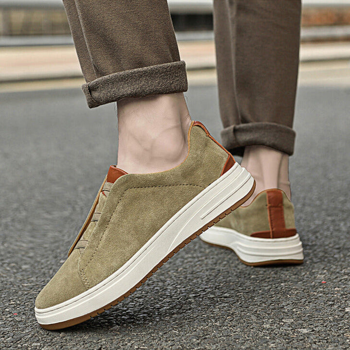 Hargrove - Zapatillas Informales De Piel De Vacuno