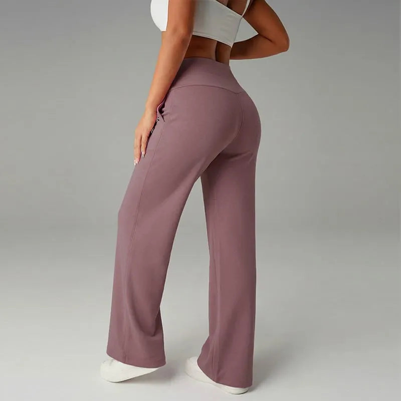 Alimatou - Pantalones Rectos De Corte Holgado