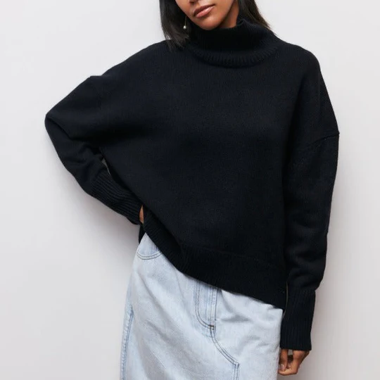 Kinvara - Jersey Oversize De Algodón Con Cuello Vuelto