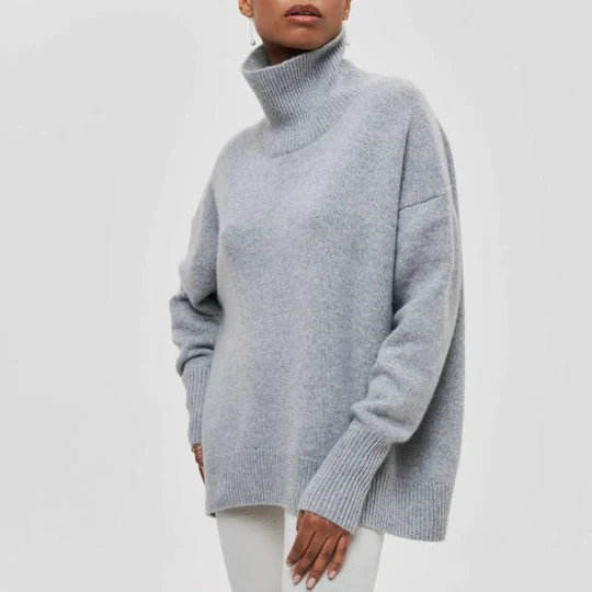 Kinvara - Jersey Oversize De Algodón Con Cuello Vuelto
