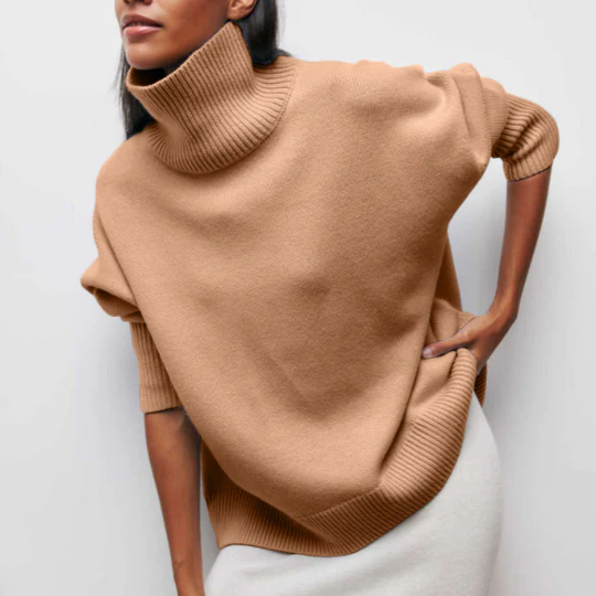 Kinvara - Jersey Oversize De Algodón Con Cuello Vuelto