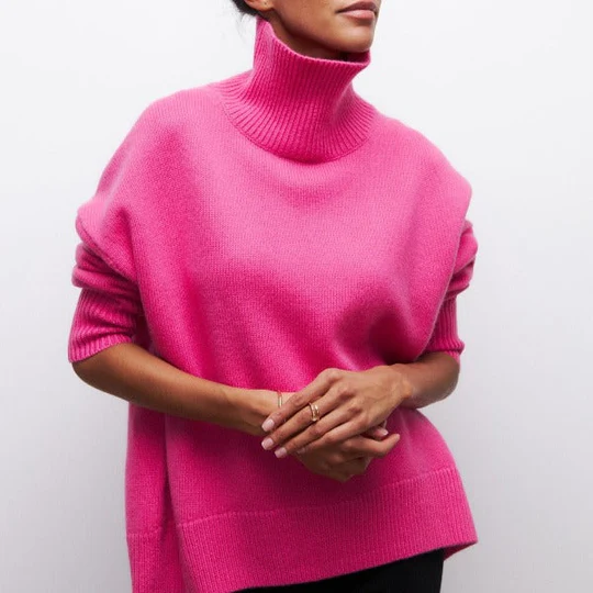 Kinvara - Jersey Oversize De Algodón Con Cuello Vuelto
