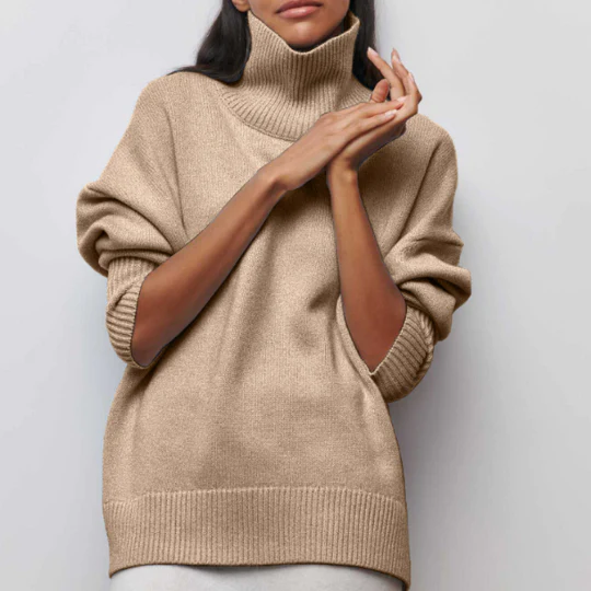 Kinvara - Jersey Oversize De Algodón Con Cuello Vuelto